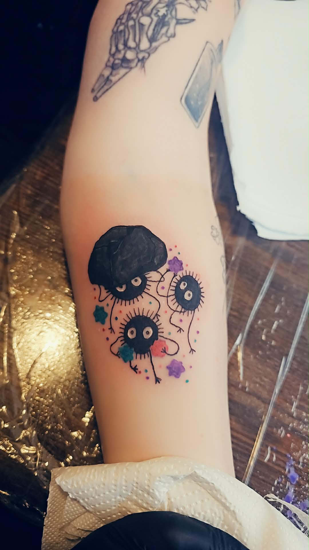 Tattoo work by Courtney